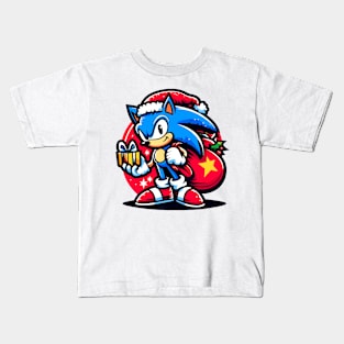 Sonic The Xmas 03 Kids T-Shirt